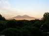 vesuvio al tramonto